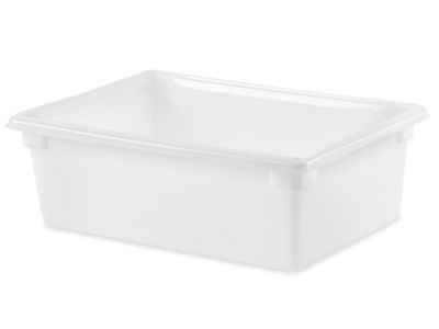 Rubbermaid® Food Storage Boxes - 18 x 12 x 9, Clear S-21499 - Uline