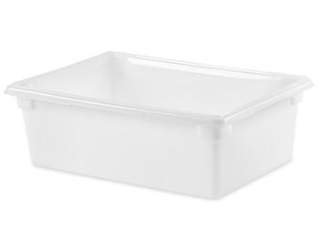 Rubbermaid&reg; Food Storage Boxes - 26 x 18 x 9", White S-24257