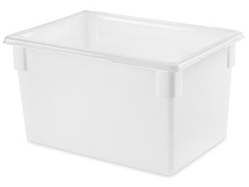 Rubbermaid&reg; Food Storage Boxes - 26 x 18 x 15", White S-24258