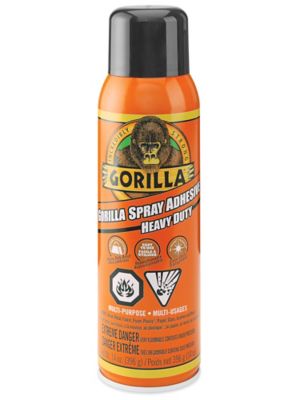 Buy Gorilla 6341502 Spray Adhesive, Clear, 14 oz Bottle Clear