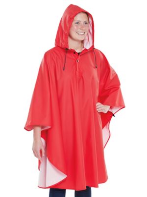 Guardurnaity Ponchos cálidos de invierno a la moda para mujer Accesorios de  disfraces Rojo Guardurnaity AP007115-01