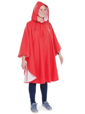 Reusable Poncho - Red