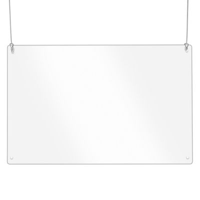 Hanging Safety Shield - 24 x 36" S-24269