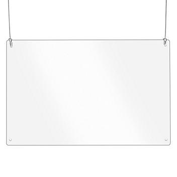 Hanging Safety Shield - 24 x 36" S-24269
