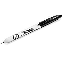 Sharpie Retractable Ultra Fine Markers - Black - ULINE - Pack of 12 - S-24283