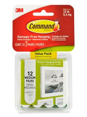3M 17023P Command™ Refill Strips - Large S-19106 - Uline