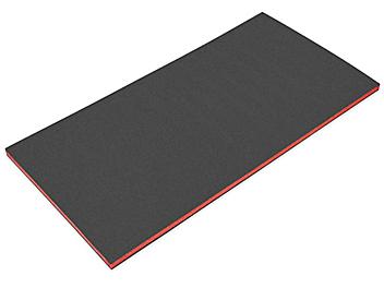 5S Tool Box Foam - 1 1/8", Black/Red S-24285BL/R