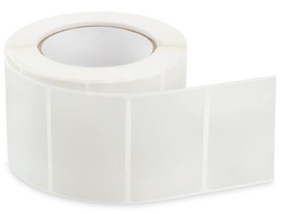 Removable Adhesive Rectangle Labels - Clear, 3 x 2" S-24299C