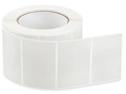 Removable Adhesive Rectangle Labels - Clear, 3 x 2 - ULINE - S-24299C