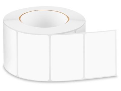 Removable Adhesive Rectangle Labels - White, 3 x 2" S-24299W