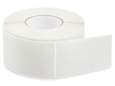 Removable Adhesive Rectangle Labels - Clear, 3 x 5 S-24300C - Uline,  Removable Adhesive 