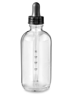 4 oz. Bottle: Clear Glass, 24-400 Neck Size - Abundant Health