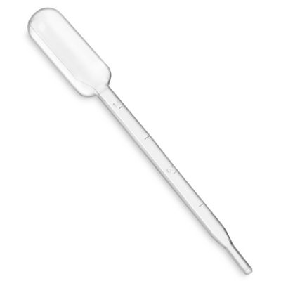 PIPETTE COMPTE GOUTTE PE 5ML L/195MM AVEC SOUFFLET x 100 - Atlantic labo ics