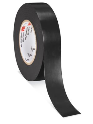 Pack-n-Tape  3M™ Temflex™ Vinyl Electrical Tape 165, White, 3/4 in x 60 ft  (19 mm x 18 m), 6 mil, 10 Rolls/Pack