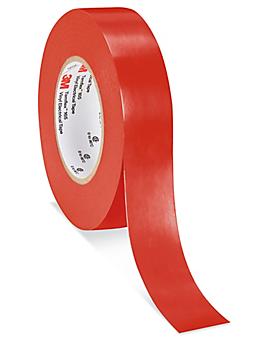 3M 165 Temflex&trade; Electrical Tape - 3/4" x 60', Red S-24327R