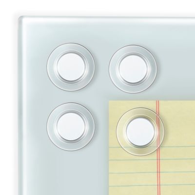 Clear Button Magnets for Glass Boards