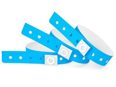 Plastic Wristbands - Blue S-24335BLU