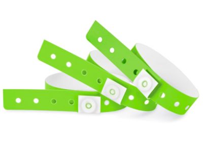Plastic Wristbands - Green S-24335G