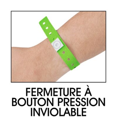 Bracelets en plastique