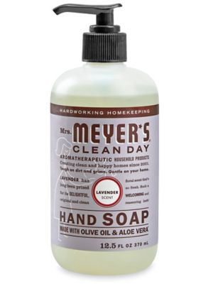 Mrs. Meyer's® Hand Soap Lavender, 370 mL Dispenser S24336LAV Uline