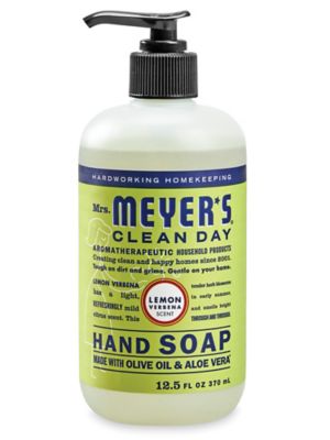 Mrs. Meyer's&reg; Hand Soap - Lemon Verbena, 370 mL Dispenser S-24336LEMON