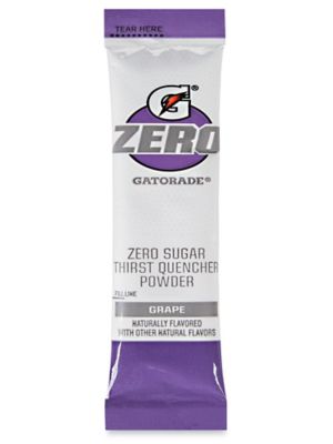 Gatorade® Zero Powder 16.9 oz, Grape S24341G Uline