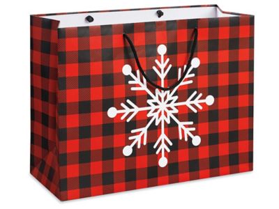 Holiday Eurototes - 16 x 6 x 12", Vogue, Snowflake S-24446RPS