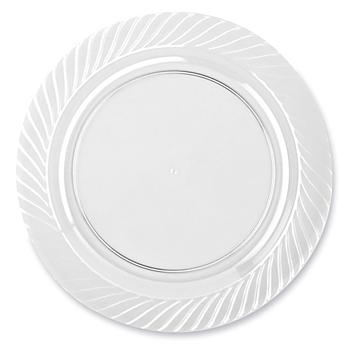 Premium Plastic Plates - 7 1/2", Clear S-24456C