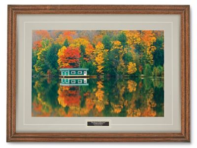 Boathouse Reflection Print S-24471