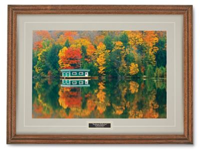 Boathouse Reflection Print S-24471