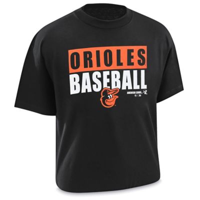 MLB T-Shirt - Baltimore Orioles, Medium S-24472BAL-M - Uline