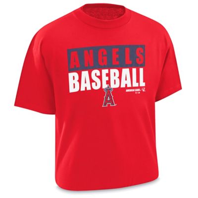 MLB T-Shirt - Los Angeles Angels, XL S-24472CAL-X - Uline