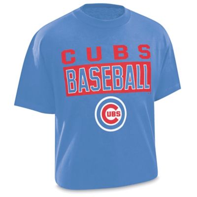 NEW NWT 2-Sided Short Sleeve Chicago Cubs Baseball 47 Brand T-Shirt Sz XL