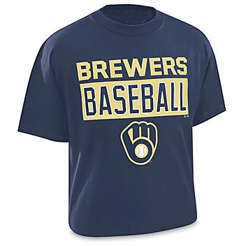 MLB T-Shirt - Milwaukee Brewers, 2XL S-24472MIL2X
