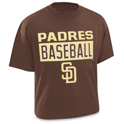 MLB T-Shirt - San Diego Padres, Large S-24472SDP-L - Uline