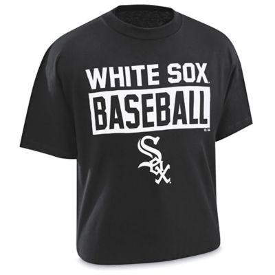 MLB ‘47 Brand Chicago White Sox Long Sleeve T-Shirt Hoodie Men’s Large Gray  EUC