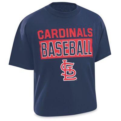 MLB T-Shirt - St. Louis Cardinals, Medium S-24472STL-M - Uline