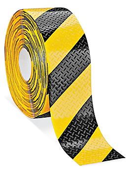 Mighty Line&reg; Traction Deluxe Safety Tape - 4" x 100', Yellow/Black S-24491Y/B