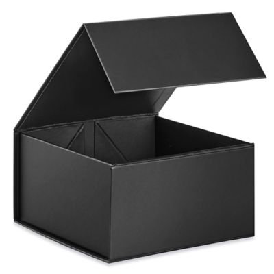 Cajas Magnéticas para Regalo - Mate, 6 x 6 x 2 3/4, Negras S