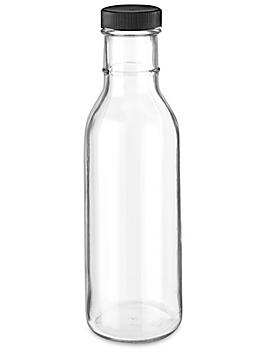 Glass Sauce Bottles - Ring Neck, 12 oz S-24560
