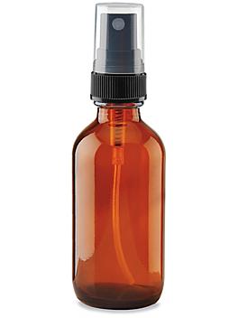 Glass Spray Bottles - 2 oz, Amber S-24562A