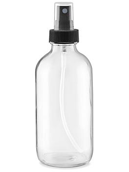 Glass Spray Bottles - 8 oz, Clear S-24564C