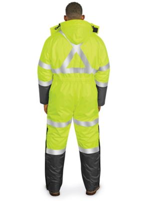 Class 3 Hi-Vis Polar Coveralls - 3XL - ULINE - S-24598-3X