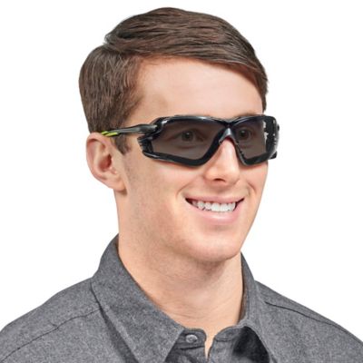 Impulse&trade; Foam Sealed Safety Glasses - Smoke