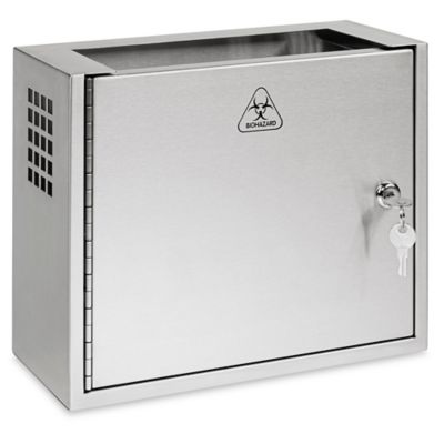 Sharps Container Stainless Steel 5 Quart S24610 Uline