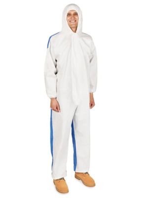 Uline CoolFlow Coverall with Hood - Large S-24611-L