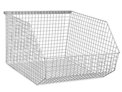 Wire Mesh Bins - 18 x 16 1/2 x 11" S-24613