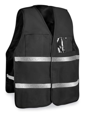 Incident Command Hi-Vis Safety Vest - Black S-24614BL