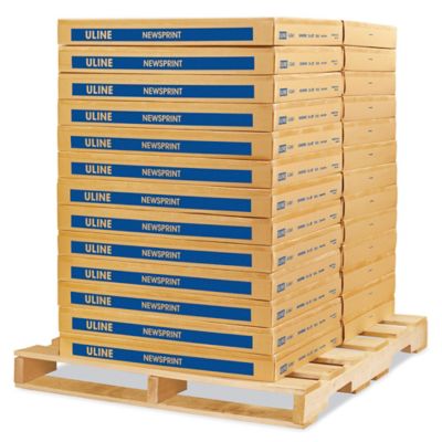 Newsprint Sheets Skid Lot - 24 x 30" S-2461S
