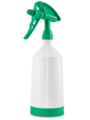 360° Dual Spray Bottles - 34 oz, Green S-24631G - Uline